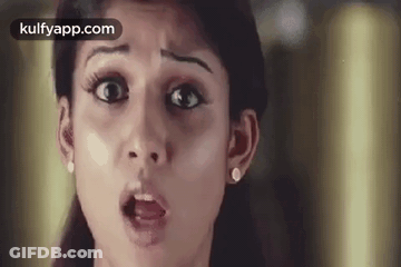 Surprised Woman Open Mouth GIF