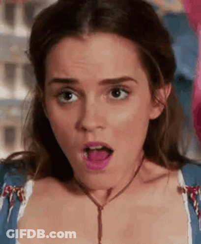 Surprised Woman GIF