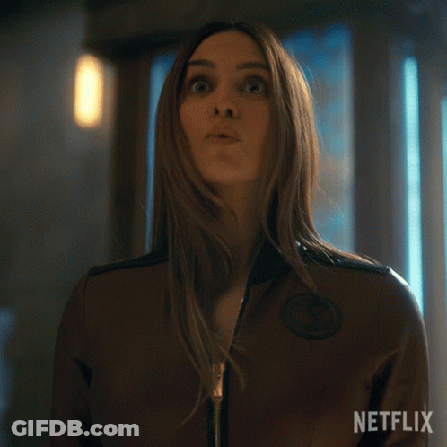 Surprised Woman Run GIF