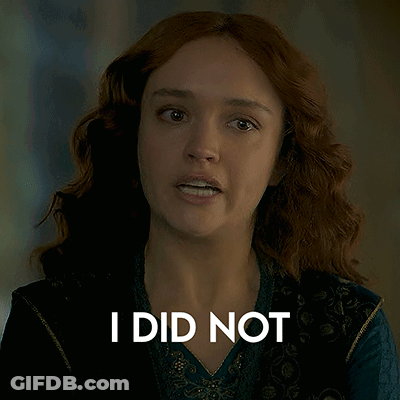 Surprised Woman Saying I Did Not Wish For This GIF