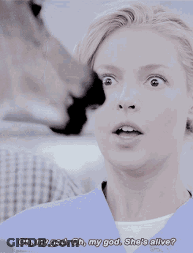 Surprised Woman Saying Oh My God GIF