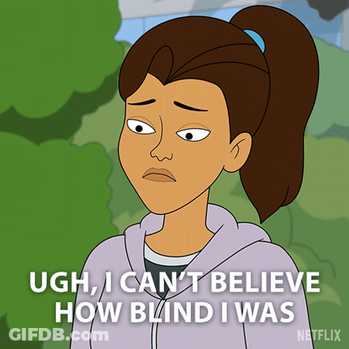 Surprised Woman Saying Ugh You Are So Lame GIF
