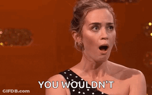 Surprised Woman Saying You Wouldn't GIF