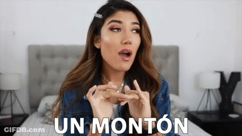 Surprised Woman Un Monton GIF