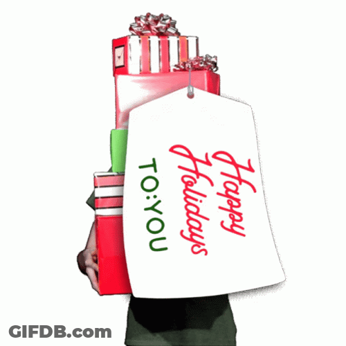 Surprises On Funny Holiday GIF