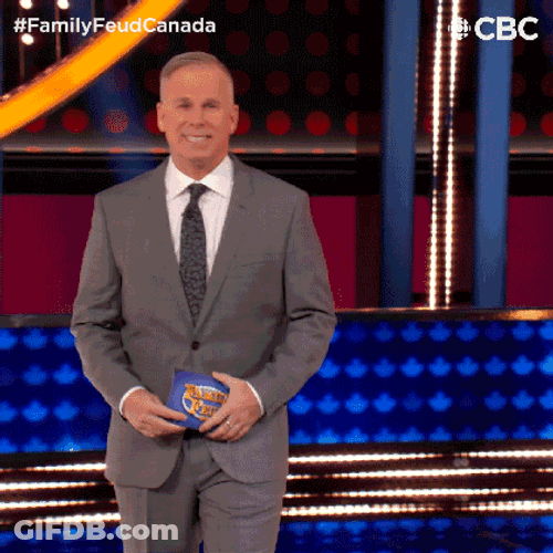 Survey Says Gerry Dee Couldn't Care Less GIF