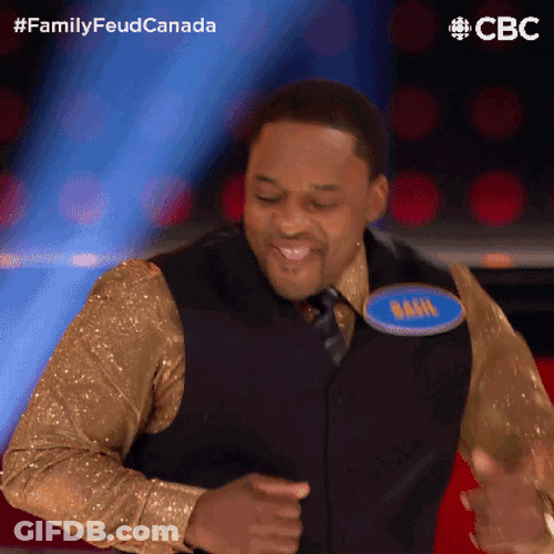 Survey Says Man Dancing Happily GIF
