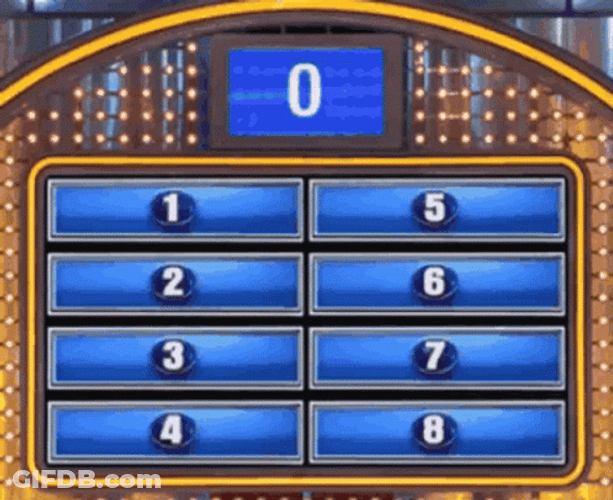 Survey Says Not In The Board GIF
