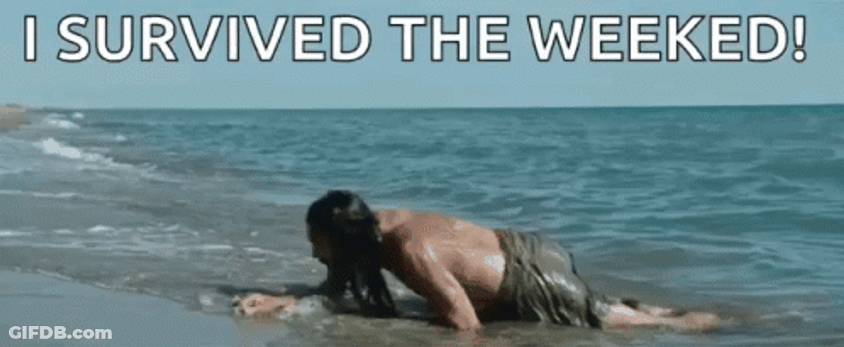 Survived The Weekend Ben Hur Movie GIF