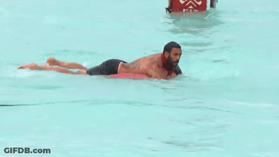 Survivor Stevan Stevanovic Floating GIF