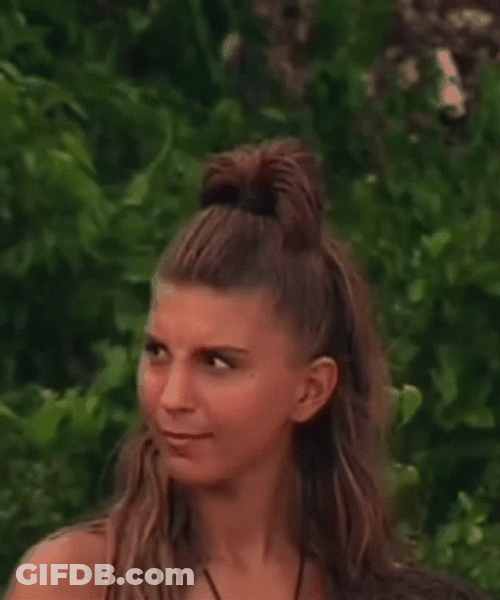 Survivor Woman Player Confused Face GIF