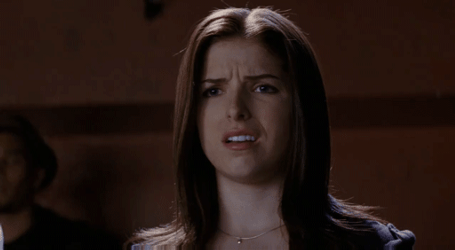 Sus Confused Anna Kendrick GIF