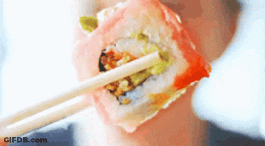 Sushi So Delicious GIF