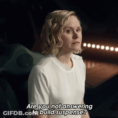 Suspense Allison Pill Not Answering GIF