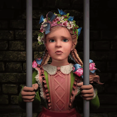 Suspense Hidden City Game Jail Girl GIF
