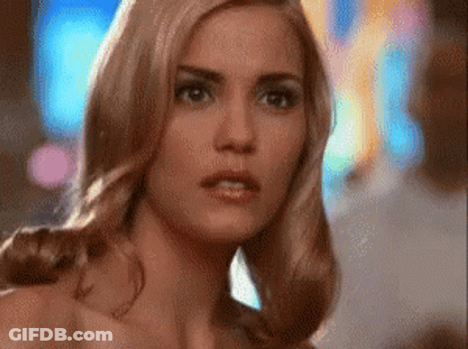 Suspense Wedding Look Surprised GIF