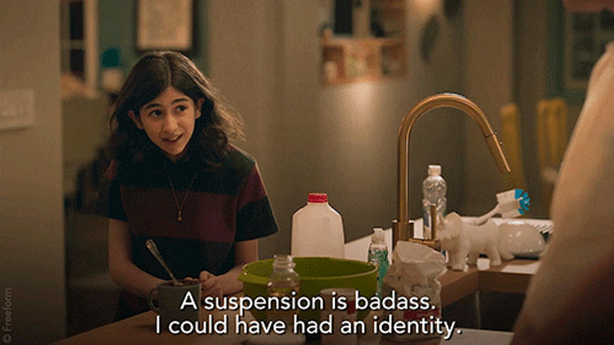 Suspension Identity Genevieve GIF