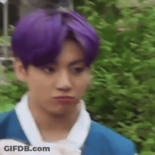 Suspicious BTS Jungkook GIF