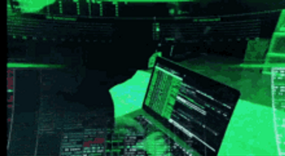 Suspicious Hacker Man GIF