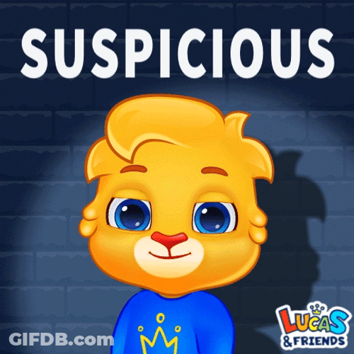 Suspicious Lucas Side Eye Meme GIF