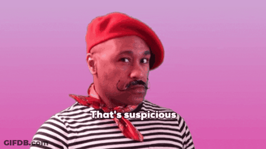 Suspicious Shady Eye GIF