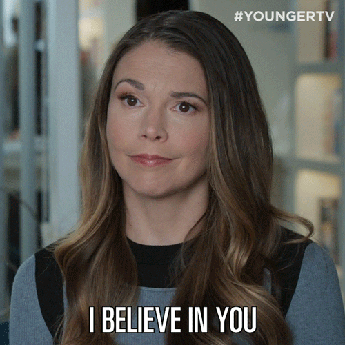 Sutton Foster I Believe In You GIF