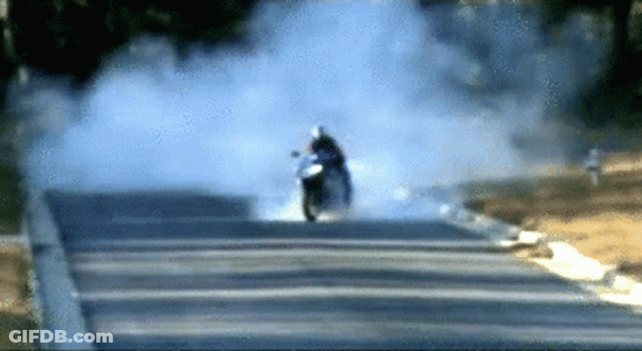 Suzuki GSX R Burnout GIF
