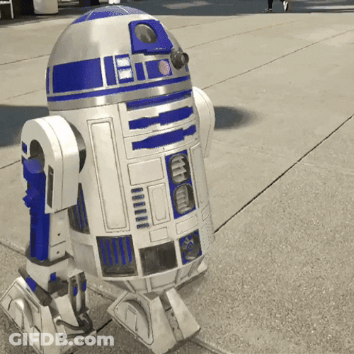 SW Battlefront R2d2 GIF