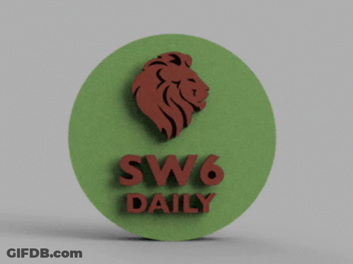 SW6 Daily Lion Head Logo GIF