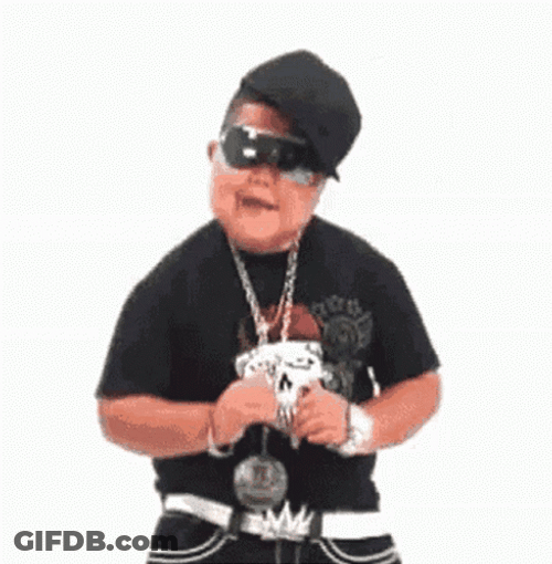 Swag Kid Rapper GIF