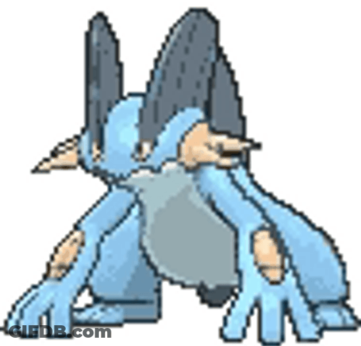 Swampert The Evolution Of Mudkip GIF