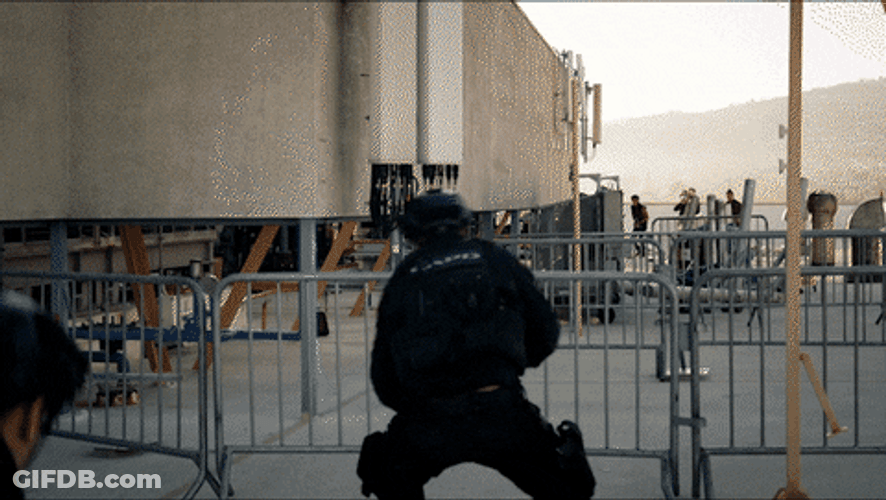 Swat In Flames GIF