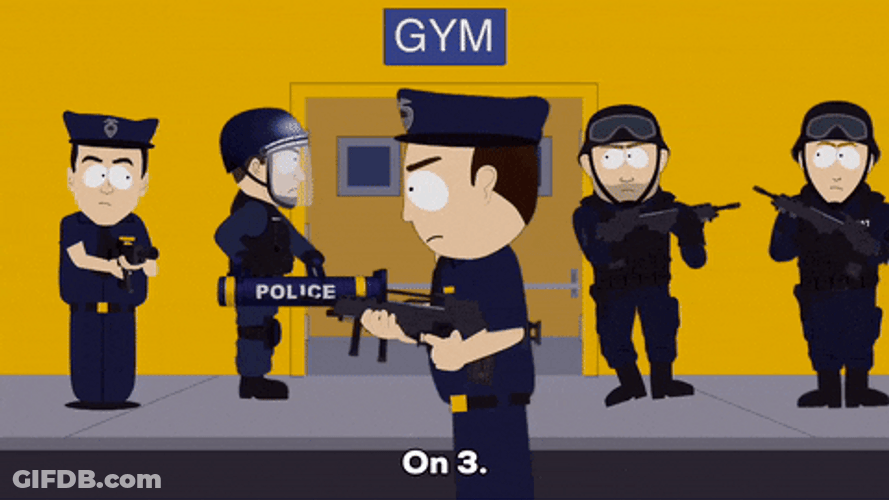 Swat In School GIF