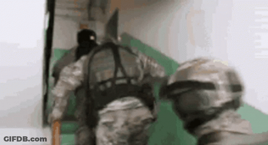 Swat Team Intense Rescue GIF