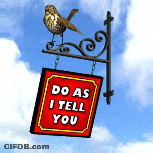 Swaying Animated Hanging Sign GIF