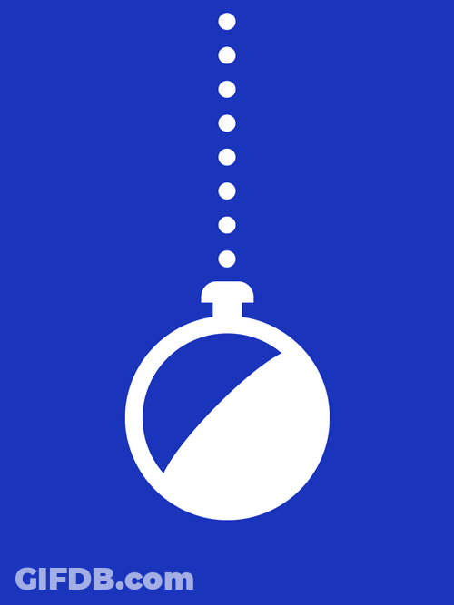 Swaying Hypnotizing Necklace Pendant GIF