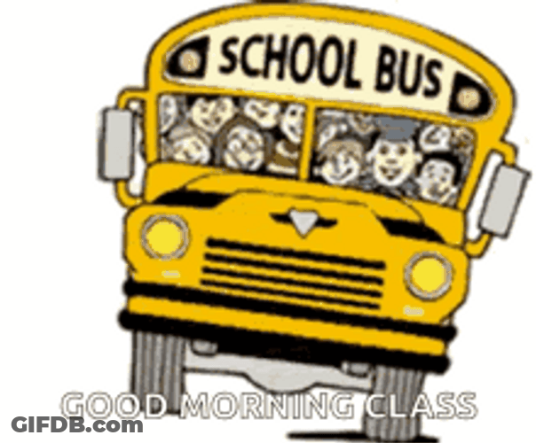 Swaying School Short Bus GIF