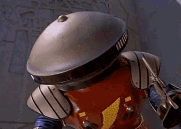 Sweating Alpha 5 Power Rangers GIF