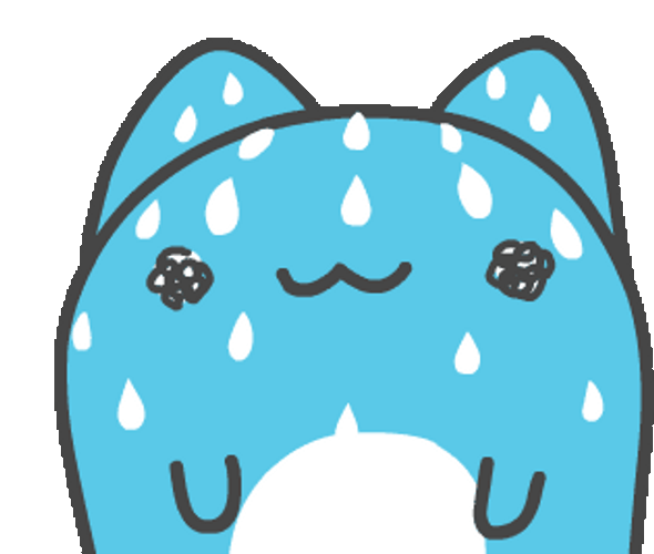 Sweating Bugcat Capoo Sticker GIF