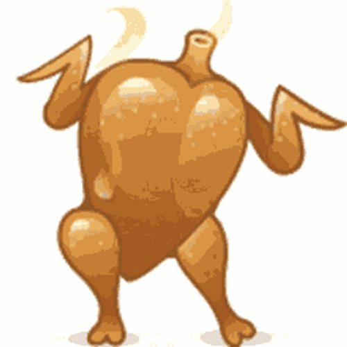 Sweating Dancing Turkey GIF