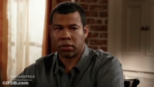 Sweating Keyandpeele GIF