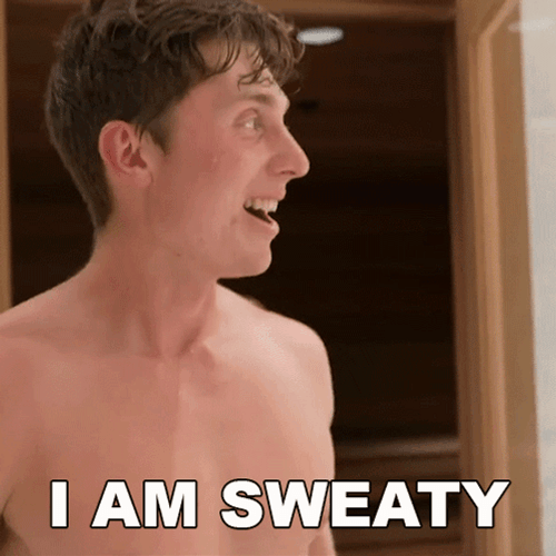 Sweating Meme Guy Says I'm Sweaty GIF