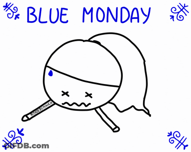Sweating Monday Blues GIF