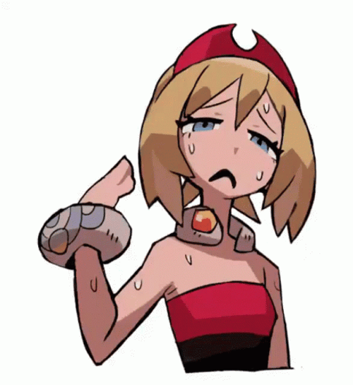 Sweaty Irida From Pokemon Legends Arceus GIF