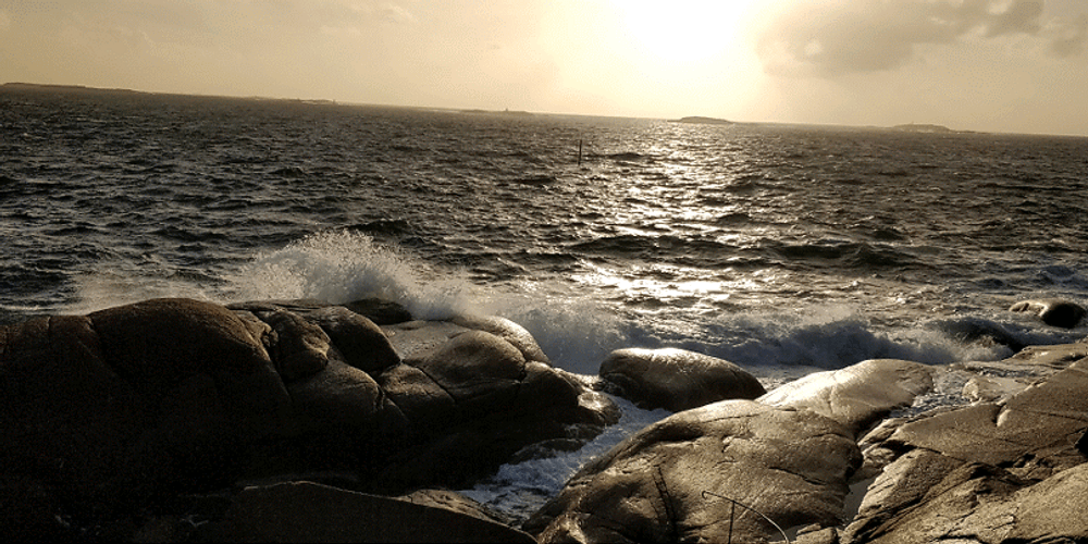 Sweden Ocean Waves GIF