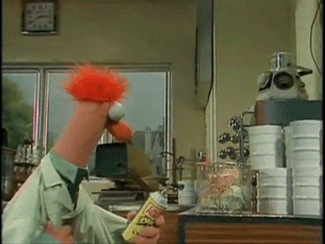 Swedish Chef Causing Fire GIF
