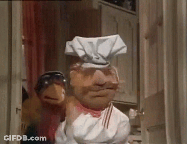Swedish Chef Gobble GIF