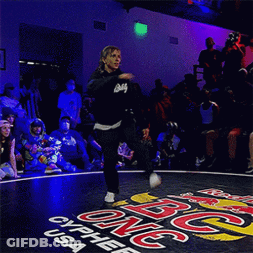 Sweep The Leg Guy Dancing On Stage GIF
