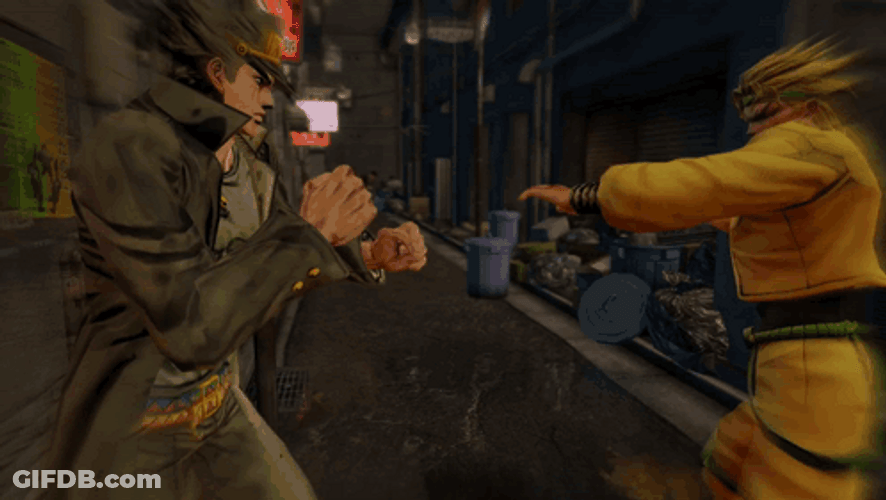 Sweep The Leg Jotaro Kujo Yakuza Kiwami GIF