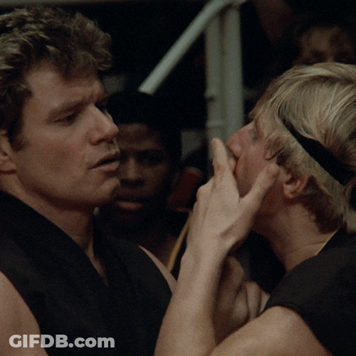 Sweep The Leg Karate Kid Johnny Lawrence John GIF